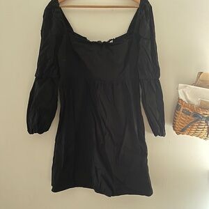 Reformation black dress EUC